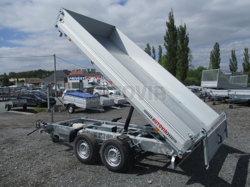 Třístranný sklopný přívěs PZ 3SKS 3,5T 3,60x1,76/0,35 kombi č.16