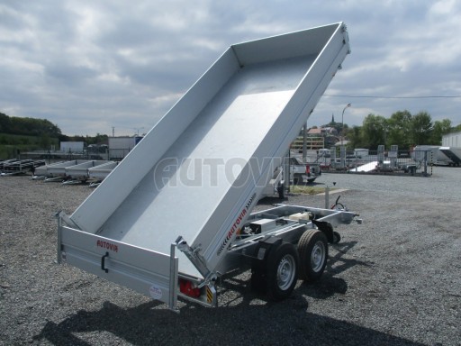 Třístranný sklopný přívěs PZ 3SKS 3,5T 3,60x1,76/0,35 kombi č.18