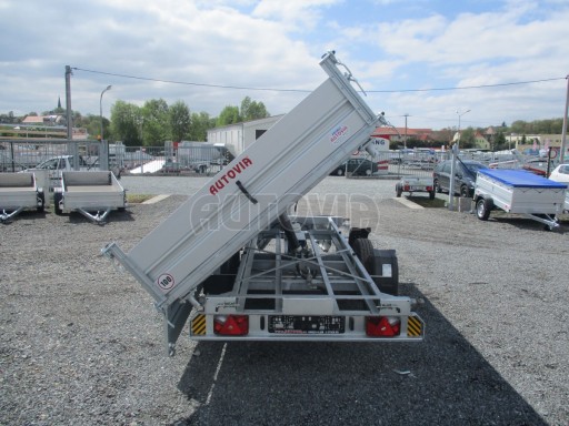 Třístranný sklopný přívěs PZ 3SKS 3,5T 3,60x1,76/0,35 kombi č.26