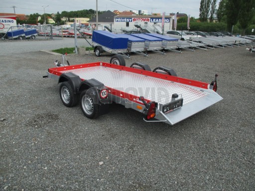 Přepravník zvedacích plošin a UNC HS 3,5T B2 3,94x1,85 RED* č.4