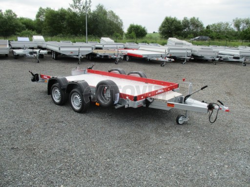 Přepravník zvedacích plošin a UNC HS 3,5T B2 3,94x1,85 RED* č.6