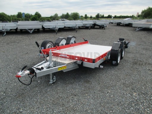 Přepravník zvedacích plošin a UNC HS 3,5T B2 3,94x1,85 RED* č.7