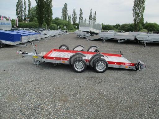 Přepravník zvedacích plošin a UNC HS 3,5T B2 3,94x1,85 RED* č.8
