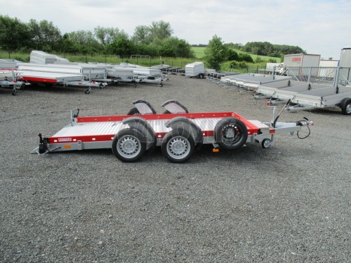 Přepravník zvedacích plošin a UNC HS 3,5T B2 3,94x1,85 RED* č.10