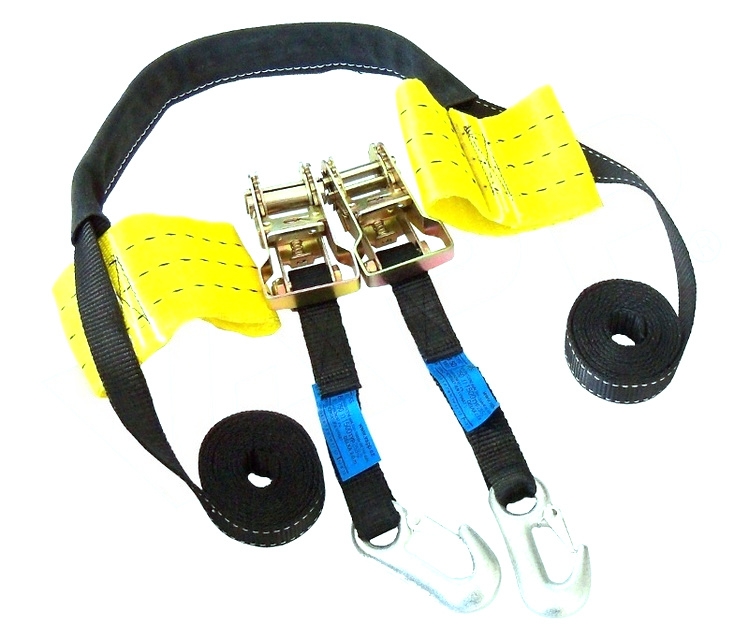 Upínací souprava 25-S pro uchycení motocyklu (popruh 25 mm) č.1