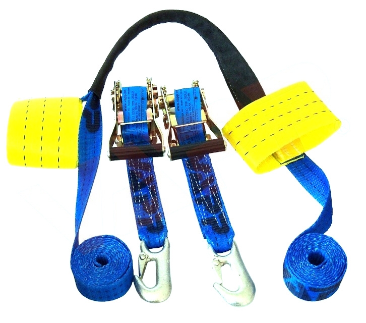 Upínací souprava 35-A pro uchycení motocyklu (popruh 35 mm) č.1