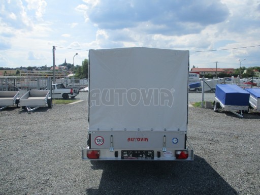 Přívěs za osobní auto s plachtou ZV 27 750kg N1 2,50x1,48/1,53