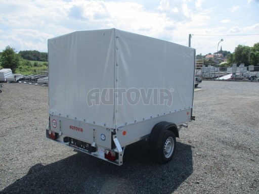 Přívěs za osobní auto s plachtou ZV 27 750kg N1 2,50x1,48/1,53