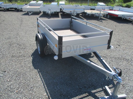 PROFI přívěs s ALU bočnicemi ZV 7 ALU 2,06x1,25/0,35RE
