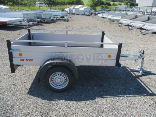 PROFI přívěs s ALU bočnicemi ZV 7 ALU 2,06x1,25/0,35RE