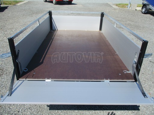 PROFI přívěs s ALU bočnicemi ZV 7 ALU 2,06x1,25/0,35RE