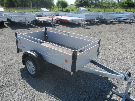 PROFI přívěsný vozík s hliníkovými bočnicemi ZV 3 ALU 2,06x1,10/0,35RE