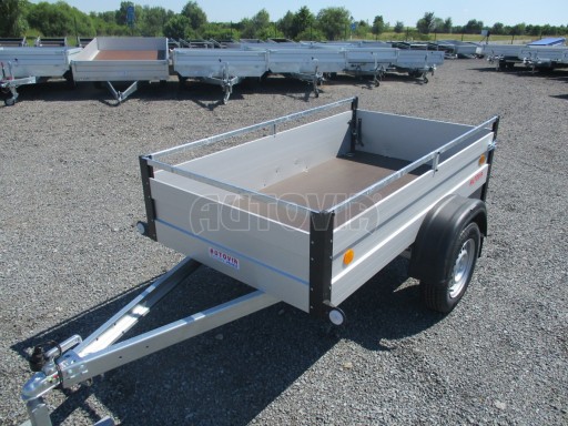 PROFI přívěsný vozík s hliníkovými bočnicemi ZV 3 ALU 2,06x1,10/0,35RE