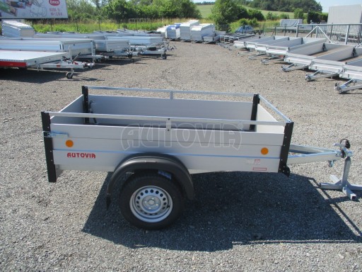 PROFI přívěsný vozík s hliníkovými bočnicemi ZV 3 ALU 2,06x1,10/0,35RE