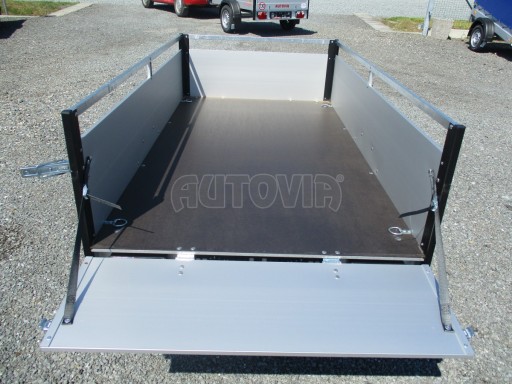 PROFI přívěsný vozík s hliníkovými bočnicemi ZV 3 ALU 2,06x1,10/0,35RE