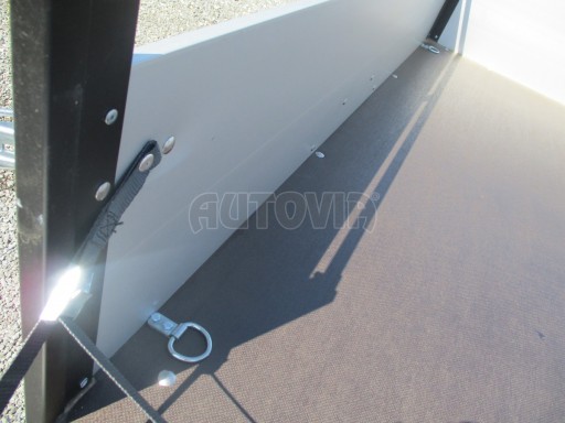 PROFI přívěsný vozík s hliníkovými bočnicemi ZV 3 ALU 2,06x1,10/0,35RE