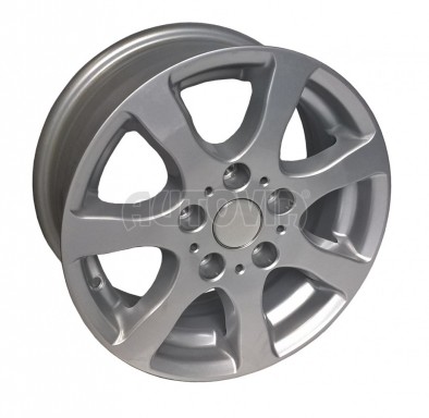 Disk Alu 6,0Jx14 H2 ET30 (112x5) OJ14-5 - stříbrný, 2. jakost č.1