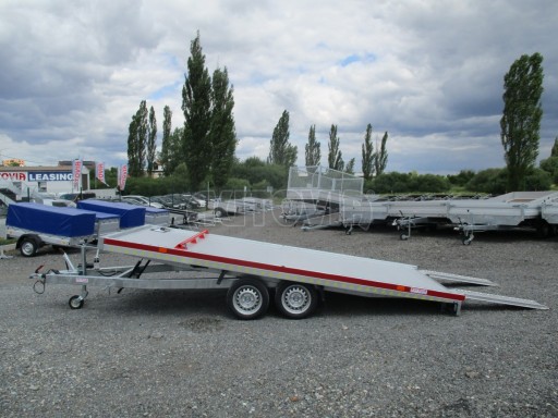 Hliníkový přepravník vozidel AD 2,7T 4,43x2,09 Red č.22