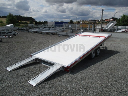 Hliníkový přepravník vozidel AD 2,7T 4,43x2,09 Red č.19