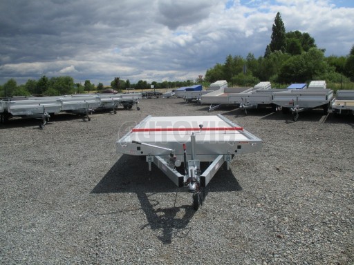 Hliníkový přepravník vozidel AD 2,7T 4,43x2,09 Red č.27