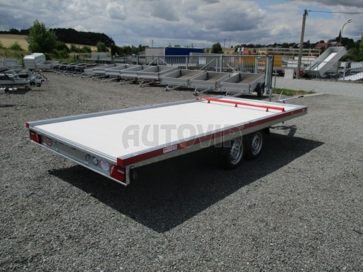 Hliníkový přepravník vozidel AD 2,7T 4,43x2,09 Red č.32
