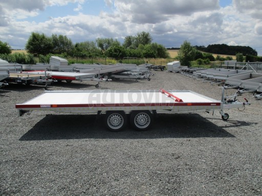 Hliníkový přepravník vozidel AD 2,7T 4,43x2,09 Red č.33