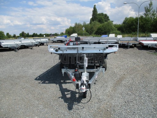 Přepravník SUV a mechanizace JB 3,5T 5,00x2,10 PLATO el.naviják* č.7