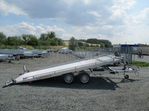 Přepravník SUV a mechanizace JB 3,5T 5,00x2,10 PLATO el.naviják* č.11