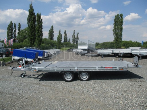 Přepravník SUV a mechanizace JB 3,5T 5,00x2,10 PLATO el.naviják* č.17
