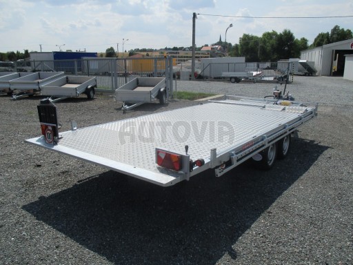 Přepravník SUV a mechanizace JB 3,5T 5,00x2,10 PLATO el.naviják* č.5
