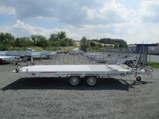 Přepravník SUV a mechanizace JB 3,5T 5,00x2,10 PLATO el.naviják* č.20