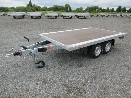 Dvouosý přívěs v provedení plato ZV 32 2,7T B2 3,00x1,80 13