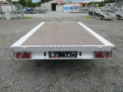 Dvouosý přívěs v provedení plato ZV 32 2,7T B2 3,00x1,80 13