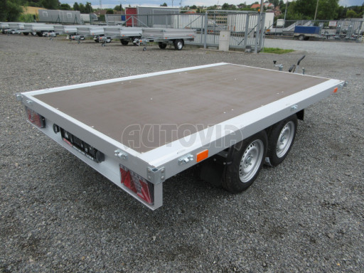 Dvouosý přívěs v provedení plato ZV 32 2,7T B2 3,00x1,80 13