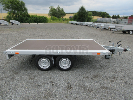 Dvouosý přívěs v provedení plato ZV 32 2,7T B2 3,00x1,80 13