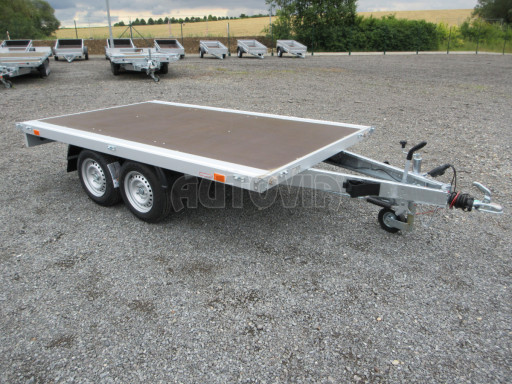 Dvouosý přívěs v provedení plato ZV 32 2,7T B2 3,00x1,80 13