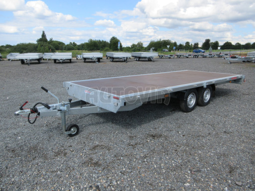 Přívěs za osobní auto VER 2,7T 5,03x2,06 plato č.1