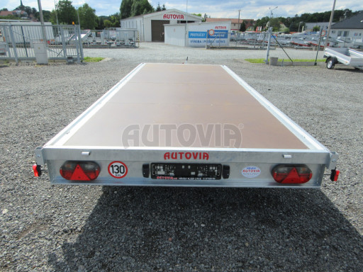 Přívěs za osobní auto VER 2,7T 5,03x2,06 plato č.5