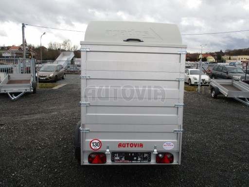 Přívěs za osobní auto s nástavbou a víkem HD 7 2,07x1,25/1,55 3ks nástavba víko* č.6