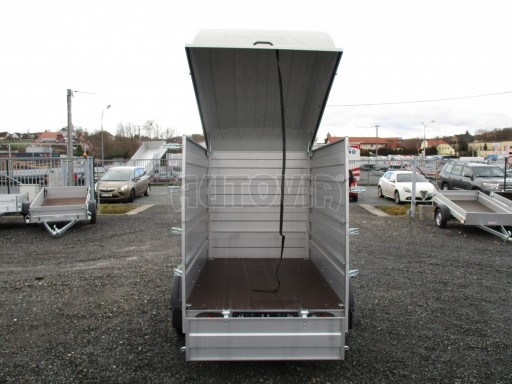 Přívěs za osobní auto s nástavbou a víkem HD 7 2,07x1,25/1,55 3ks nástavba víko* č.11