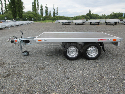 Dvouosý přívěs v provedení plato ZV 22 2,7T B2 2,55x1,50 13