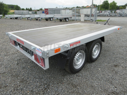 Dvouosý přívěs v provedení plato ZV 22 2,7T B2 2,55x1,50 13