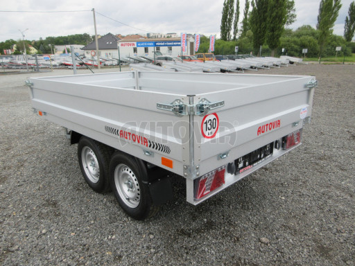 Přívěs za osobní auto ZV 22 2,7T B2 2,55x1,50/0,35 AME