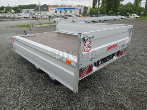 Přívěs za osobní auto ZV 22 2,7T B2 2,55x1,50/0,35 AME