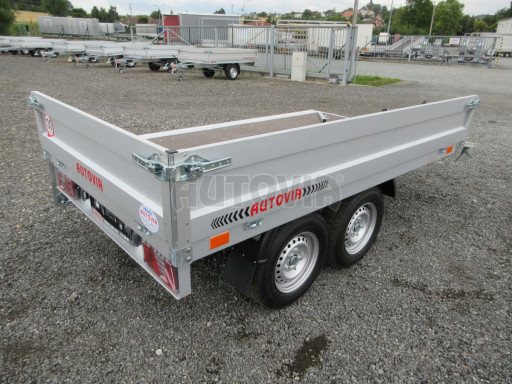 Přívěs za osobní auto ZV 22 2,7T B2 2,55x1,50/0,35 AME