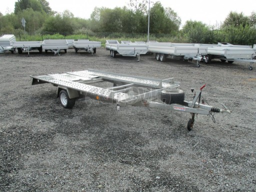 Bazarový přívěs na přepravu aut KAR 08 1,5T 3,50x1,95 č.5
