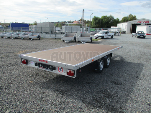 Dvounápravový nebrzděný přívěs ZV 41 750kg N2 4,17x2,01 13