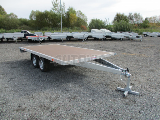 Dvounápravový nebrzděný přívěs ZV 41 750kg N2 4,17x2,01 13