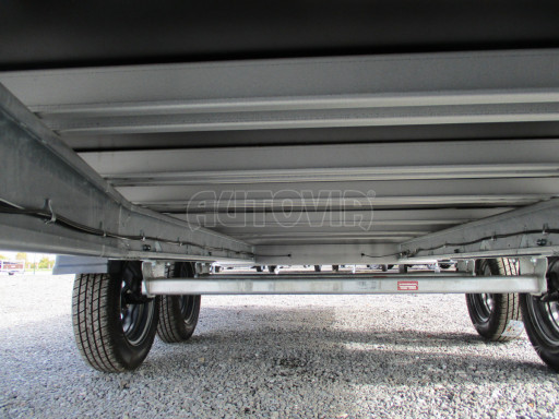Dvounápravový nebrzděný přívěs ZV 41 750kg N2 4,17x2,01 13