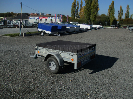Nebrzděný přívěs Neptun 550kg 1,55x1,17/0,35 bazar* č.5